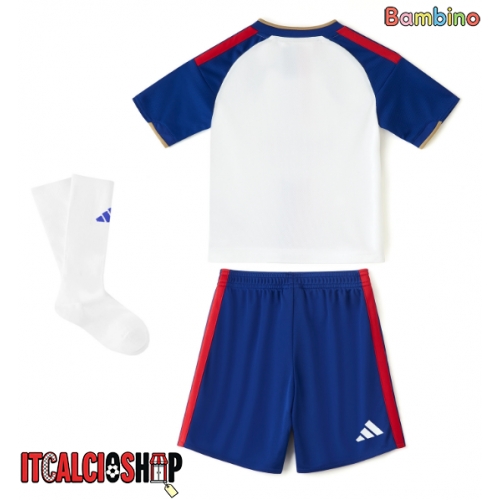 Olympique Lyonnais Prima Maglia Bambino 2026-27 Manica Corta (+ Pantaloni corti)